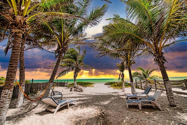 Beachfront Hacienda Del Cuyo Groundfloor Екстериор снимка